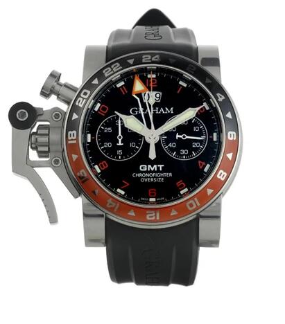 Review Replica Watch Graham Chronofighter Oversize Big Date GMT 2OVASGMT.B01A.K10B - Click Image to Close